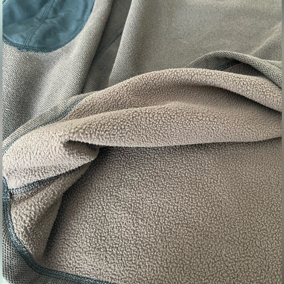 XL brown Carhartt relaxed fit fleece pullover - Picture 2 of 5